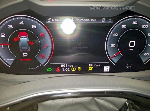 WA1VXBF73PD023531 2023 AUDI Q7 White Widok zestawu wskaźników