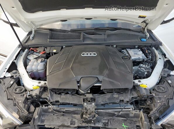 WA1VXBF74PD001974 2023 AUDI Q7 White Engine compartment view