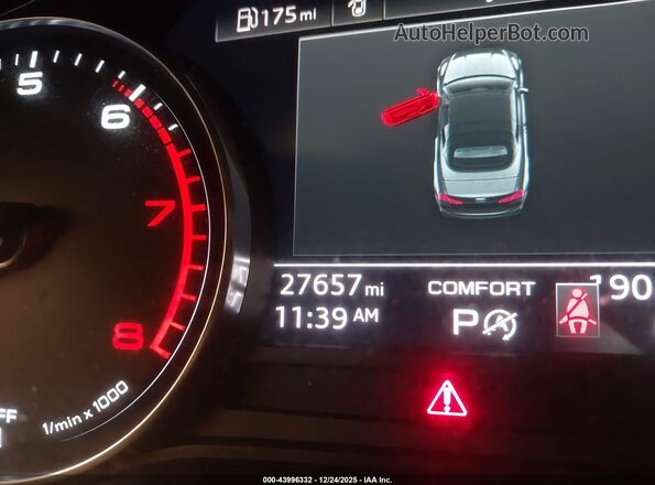WAU2AGF50NN007538 2022 AUDI OTHER White Вид задніх сидінь