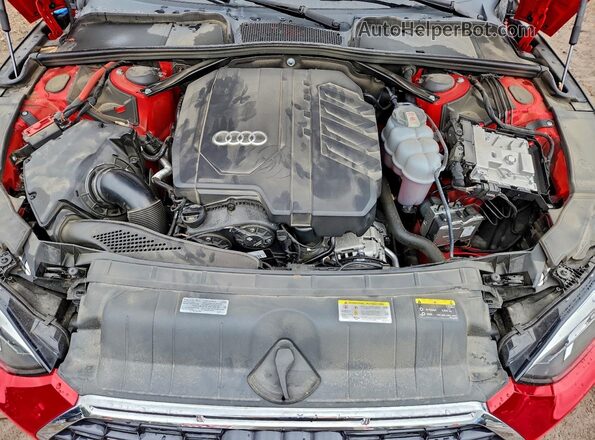 WAU2AGF51NN005488 2022 AUDI OTHER Красный Вид задней части салона