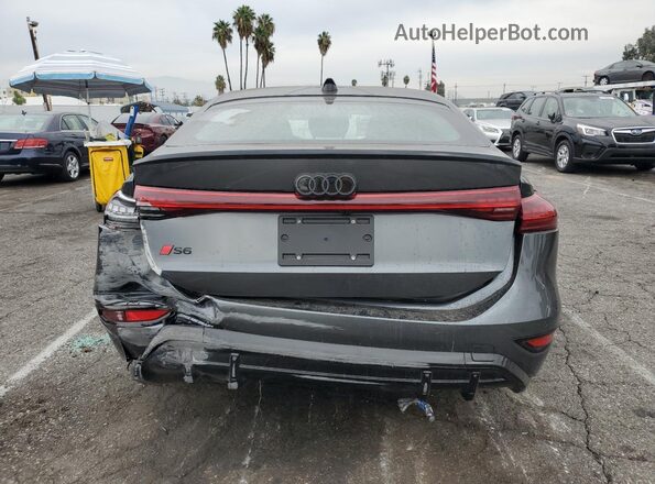 WAU2EAGH9SA020169 2025 AUDI S6 Gray Հետևի տեսք