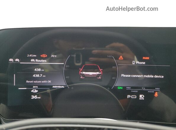 WAU2EAGH9SA020169 2025 AUDI S6 Gray Սարքավորումների վահանակի տեսք