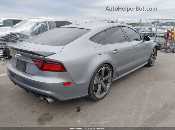 WAU2FAFC5HN106910 2017 AUDI S7 Light Blue Tył prawy