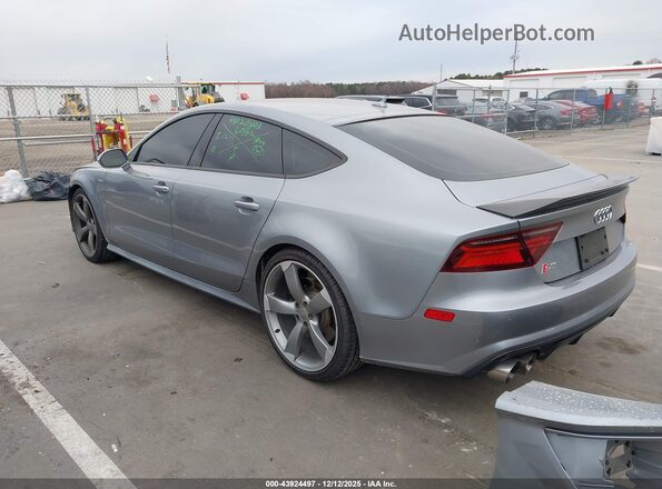 WAU2FAFC5HN106910 2017 AUDI S7 Light Blue Tył lewy