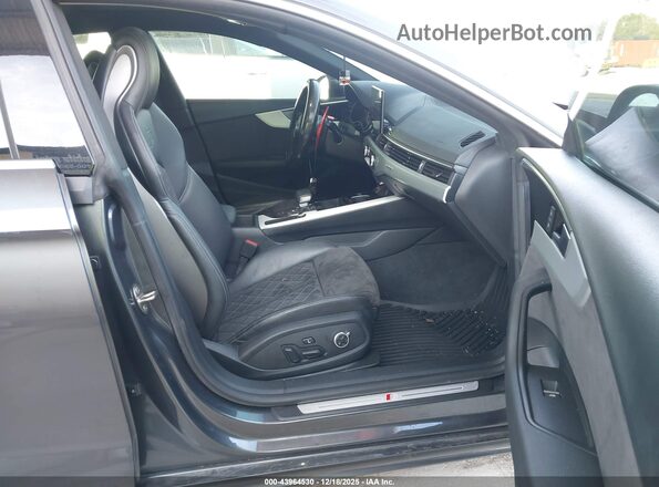 WAUA4CF57MA028341 2021 AUDI S5 Серый Вид салона спереди
