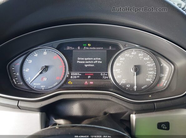 WAUA4CF57MA028341 2021 AUDI S5 Серый Вид задних сидений