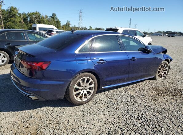 WAUABAF43MA087338 2021 AUDI OTHER Blue Задня права чверть
