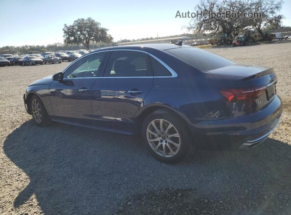 WAUABAF43MA087338 2021 AUDI OTHER Blue Задня ліва чверть