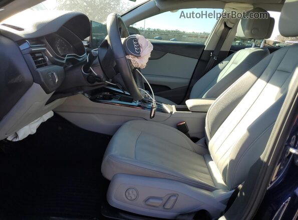 WAUABAF43MA087338 2021 AUDI OTHER Blue Вид салону спереду
