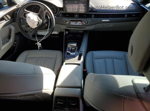 WAUABAF43MA087338 2021 AUDI OTHER Blue Вид панелі приладів