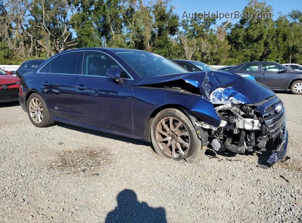 WAUABAF43MA087338 2021 AUDI OTHER Blue Передня права чверть