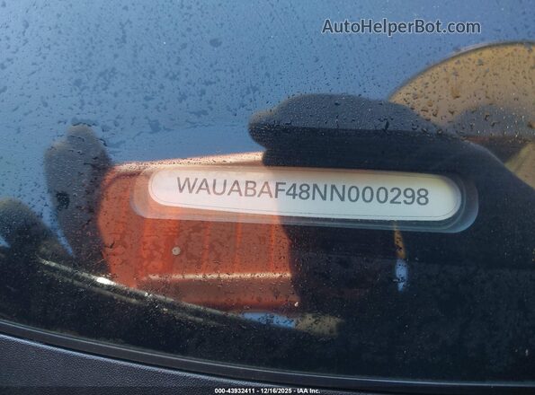 WAUABAF48NN000298 2022 AUDI OTHER Gray Շարժիչի բաժամունքի տեսք