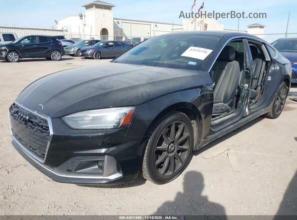 WAUABCF59NA031412 2022 AUDI OTHER Black Առջևի ձախ երեք քառորդ տեսարան