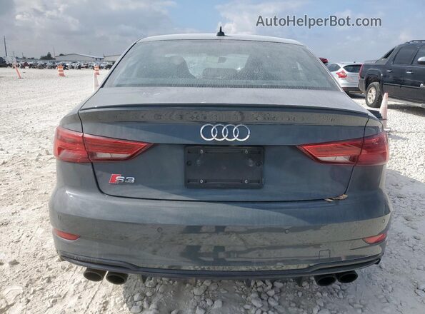 WAUB1GFF1J1030675 2018 AUDI S3 Charcoal Rear view