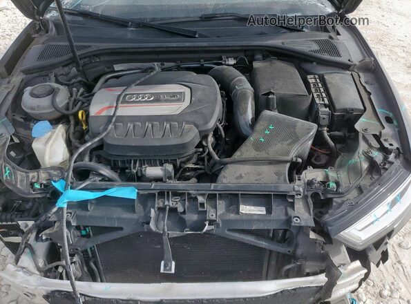 WAUB1GFF1J1030675 2018 AUDI S3 Charcoal Rear interior view