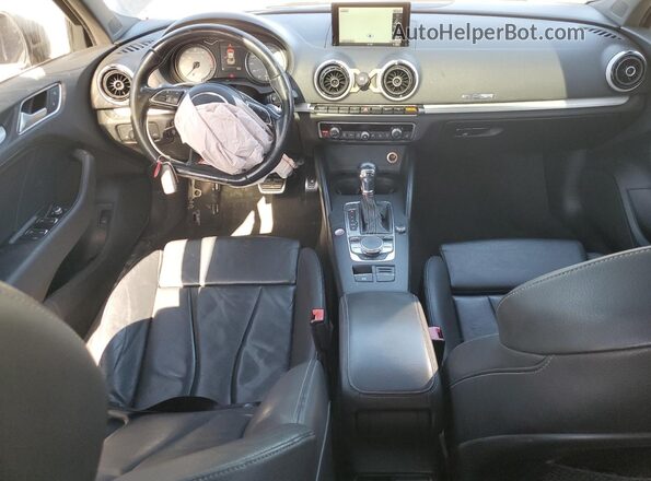 WAUB1GFF2G1118255 2016 AUDI S3 Black Вид панелі приладів