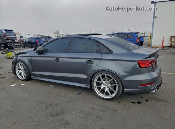 WAUB1GFF2H1017637 2017 AUDI S3 Gray Rear left