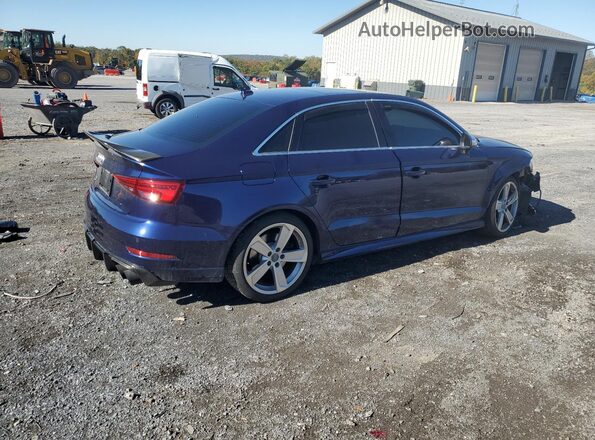 WAUB1GFF5H1026977 2017 AUDI S3 Синий Задняя правая четверть