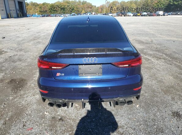 WAUB1GFF5H1026977 2017 AUDI S3 Синий Вид сзади