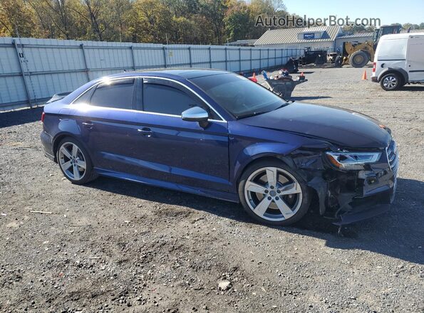 WAUB1GFF5H1026977 2017 AUDI S3 Синий Передняя правая четверть