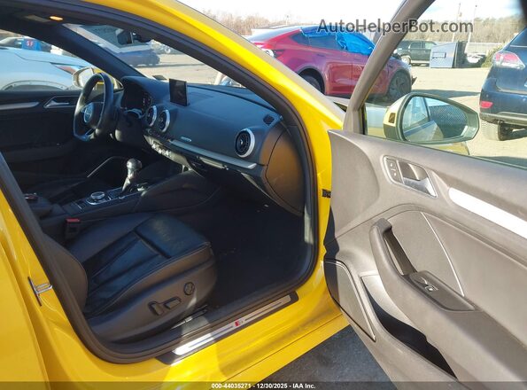 WAUB1GFF5H1075189 2017 AUDI S3 Yellow Սալոնի դիմացի տեսք
