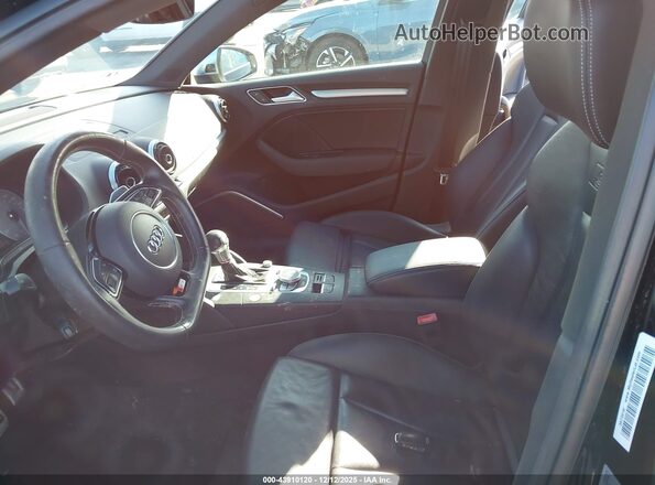 WAUB1GFF6G1102107 2016 AUDI S3 Black Սալոնի դիմացի տեսք
