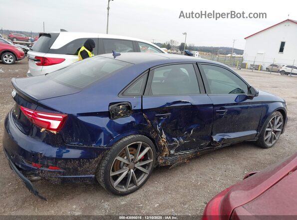 WAUB1GFF8J1022993 2018 AUDI S3 Blue Դիմացի տեսք