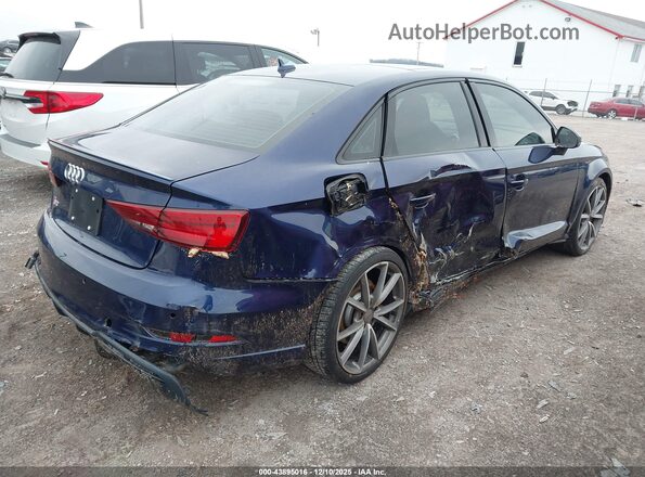 WAUB1GFF8J1022993 2018 AUDI S3 Blue Հետևի աջ
