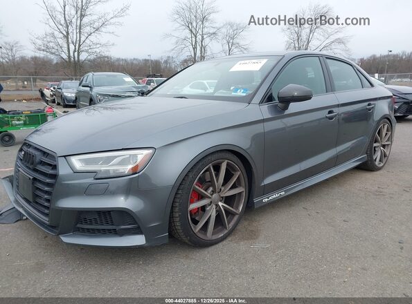 WAUB1GFF8J1083258 2018 AUDI S3 Gray Przód lewy