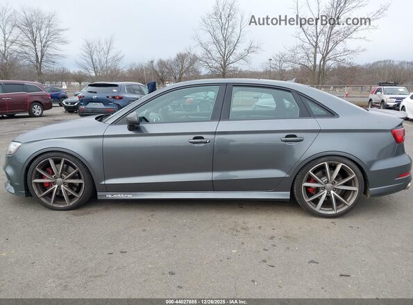 WAUB1GFF8J1083258 2018 AUDI S3 Gray Widok wnętrza 360 stopni
