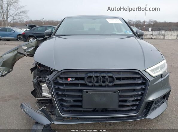WAUB1GFF8J1083258 2018 AUDI S3 Gray Widok z przodu