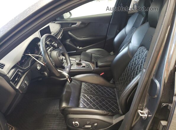 WAUB4AF40JA223032 2018 AUDI S4 Black 