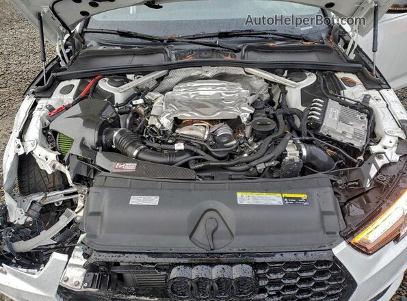 WAUB4AF40KA047729 2019 AUDI S4 Белый Вид задней части салона