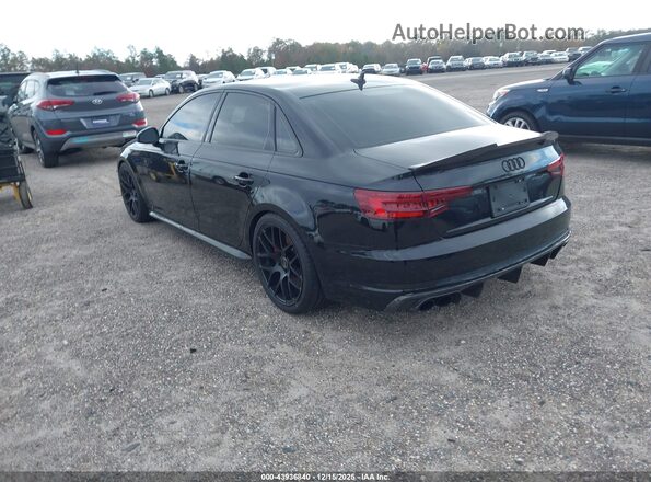 WAUB4AF41JA233911 2018 AUDI S4 Black Հետևի ձախ