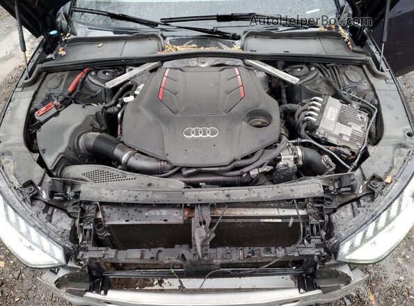 WAUB4AF41MA063649 2021 AUDI S4 Синий Вид задней части салона
