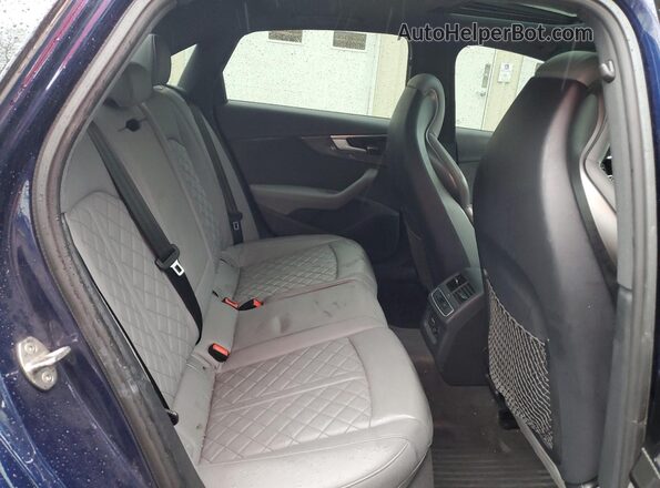 WAUB4AF41MA063649 2021 AUDI S4 Синий Вид задних сидений