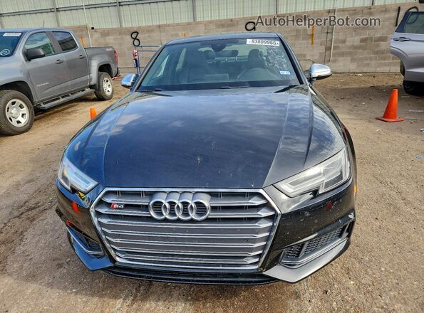 WAUB4AF42JA003794 2018 AUDI S4 Black 