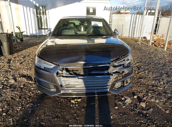 WAUB4AF45JA001991 2018 AUDI S4 Gray Front view