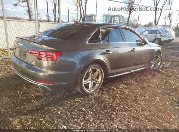 WAUB4AF45JA001991 2018 AUDI S4 Gray Rear right