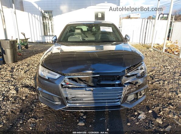 WAUB4AF45JA001991 2018 AUDI S4 Gray Instrument cluster view
