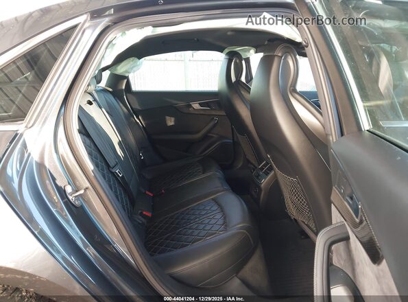 WAUB4AF45JA001991 2018 AUDI S4 Gray VIN sticker view
