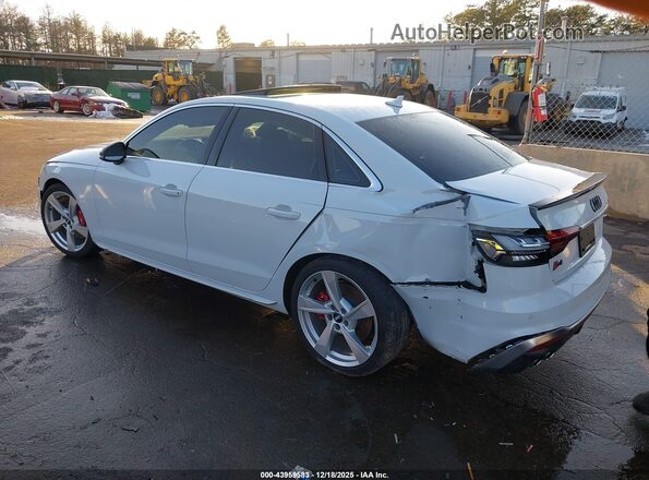 WAUB4AF46LA050670 2020 AUDI S4 White Rear left