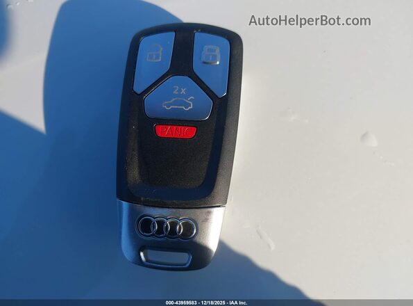 WAUB4AF46LA050670 2020 AUDI S4 White Dashboard view