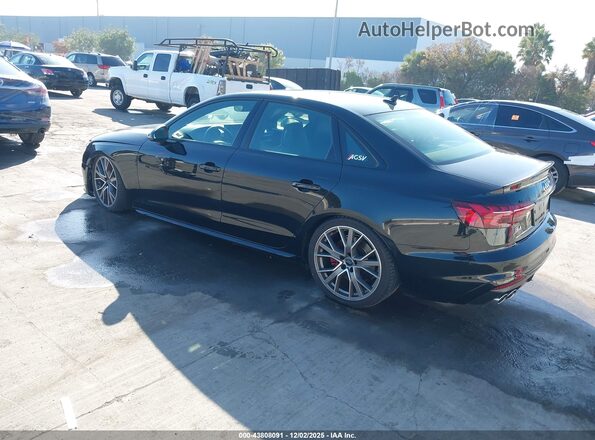 WAUB4AF46MA026077 2021 AUDI S4 Black Trasero izquierdo