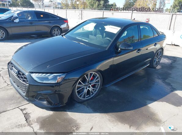 WAUB4AF46MA026077 2021 AUDI S4 Black Vista tres cuartos delantera izquierda