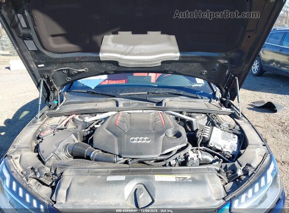WAUB4AF46MA058379 2021 AUDI S4 Blue Rear view