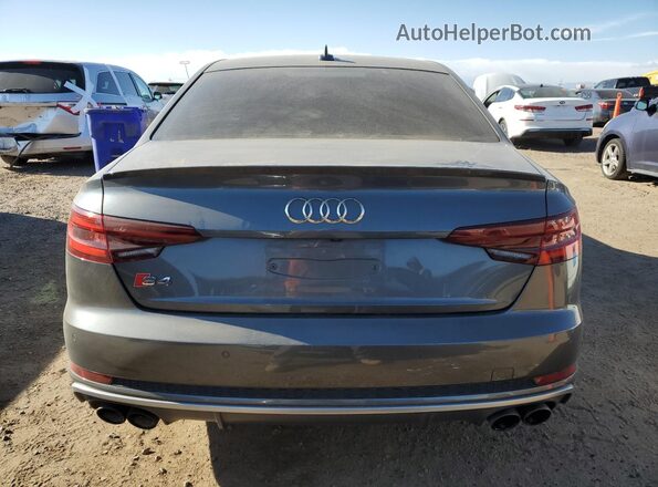 WAUB4AF47KA116240 2019 AUDI S4 Gray Rear view