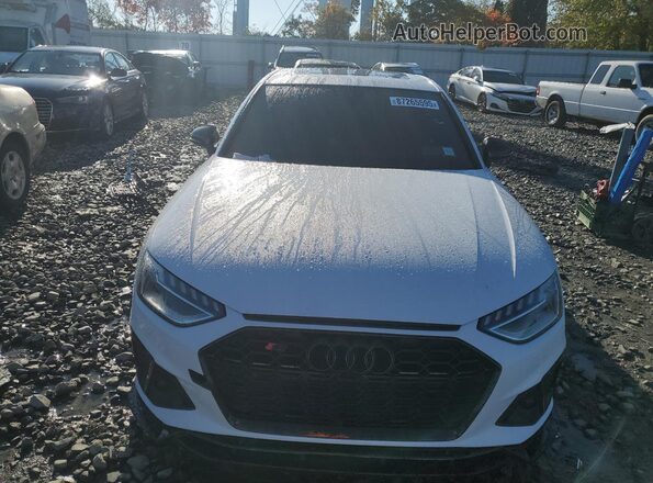 WAUB4AF47LA043002 2020 AUDI S4 White Widok z przodu