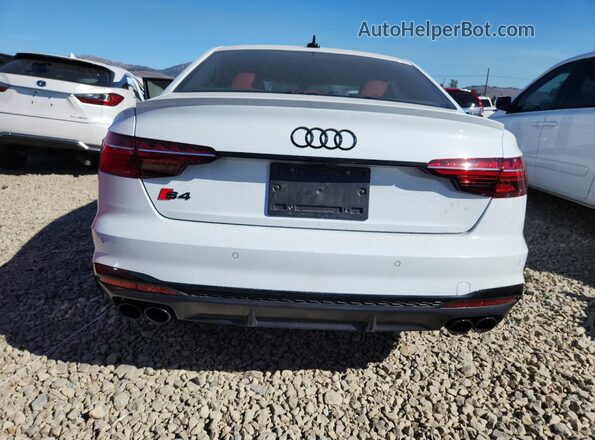 WAUB4AF47PA085093 2023 AUDI S4 White Rear view