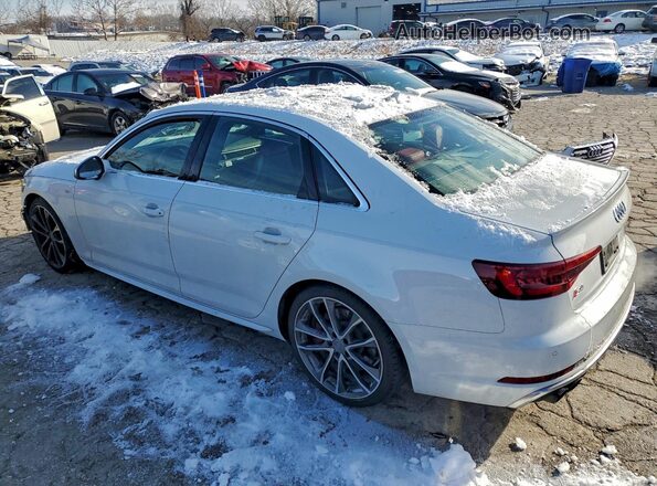 WAUB4AF48JA094005 2018 AUDI S4 White 